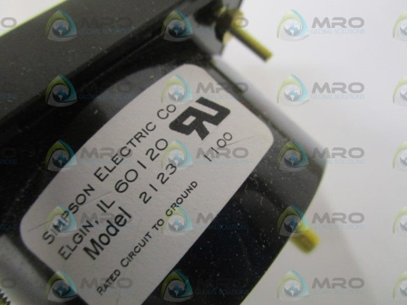 SIMPSON 17533 PANEL METER 0-150DCV NSMP