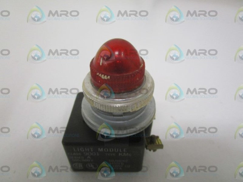 SQUARE D 9001-KM6 SER. A LIGHT MODULE UNMP