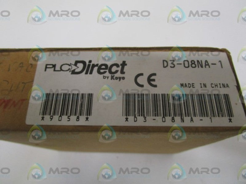 PLC DIRECT D3-08NA-1 INPUT MODULE *NEW IN BOX*