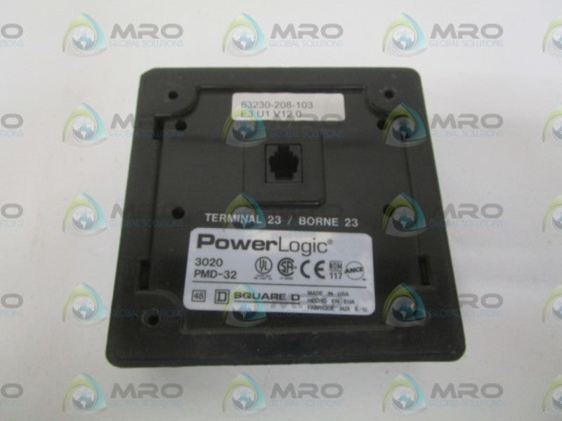 SQUARE D 3020PMD-32 UNMP