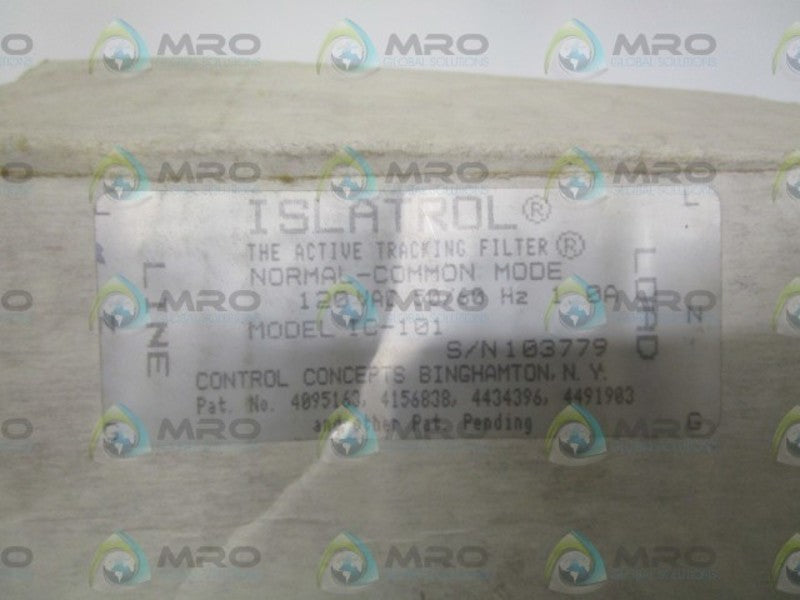 ISLATROL IC-101 NSMP