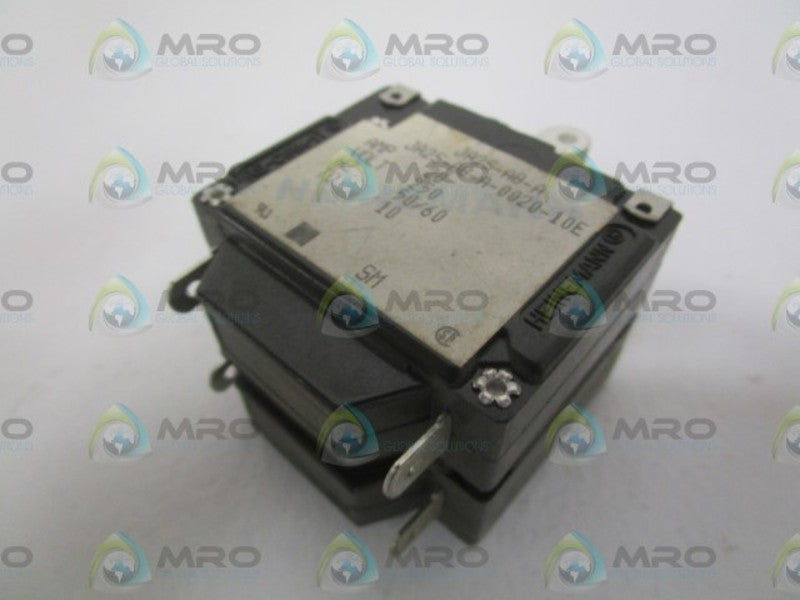 HEINEMANN JA2S-A8-A-0020-10E CIRCUIT BREAKER 20AMP NSNP