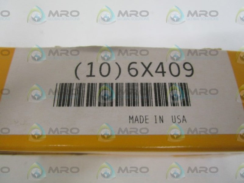 LOT OF 10 PARKER 6X409 1/4" NSMP