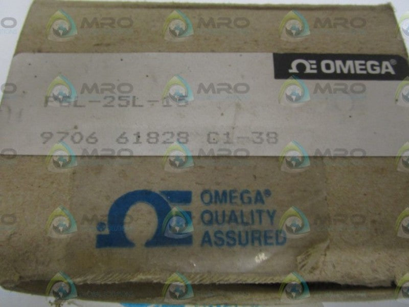 OMEGA PGL-25L-15 GAUGE 0-15IN. H2O NSMP