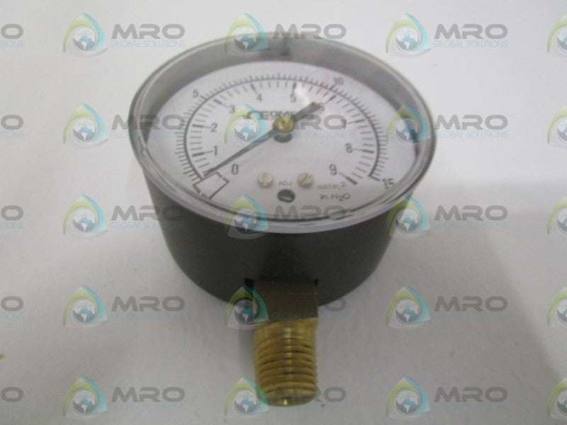 OMEGA PGL-25L-15 GAUGE 0-15IN. H2O NSMP
