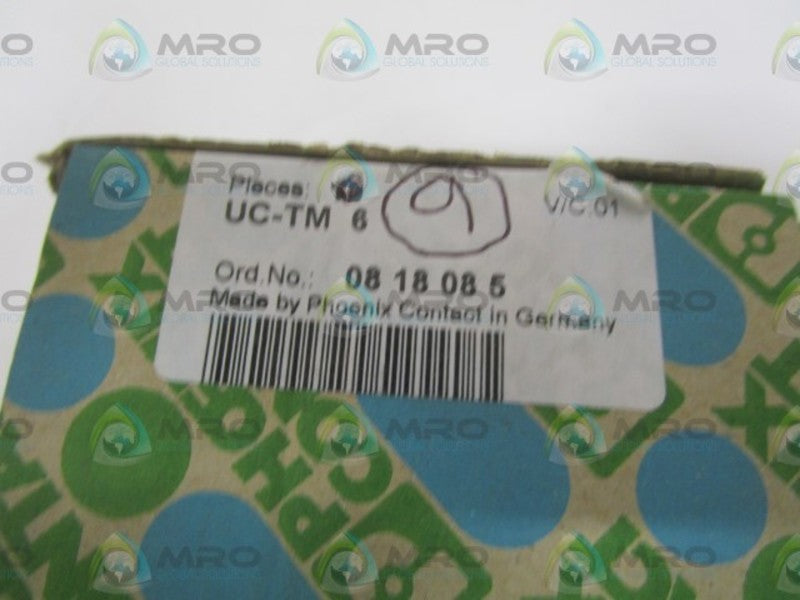 LOT OF 9 PHOENIX CONTACT UC-TM 6 TERMINAL BLOCK MARKERS NSMP