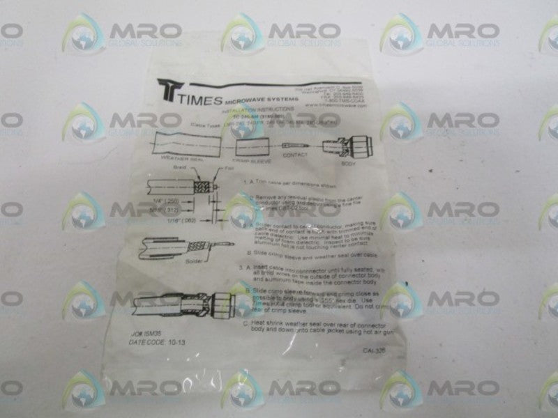 TIMES TC-240-SM MALE CONNECTOR NSMP