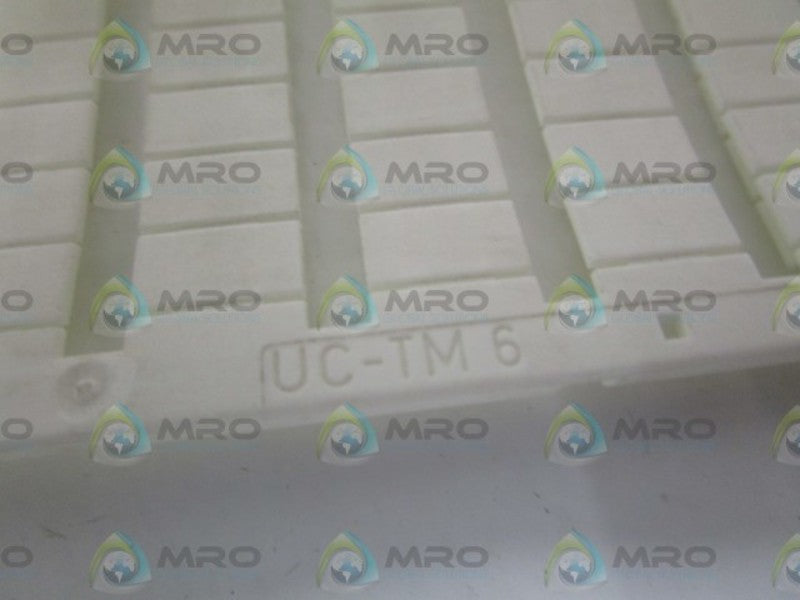 LOT OF 8 PHOENIX CONTACT UC-TM 6 TERMINAL BLOCK MARKERS NSMP