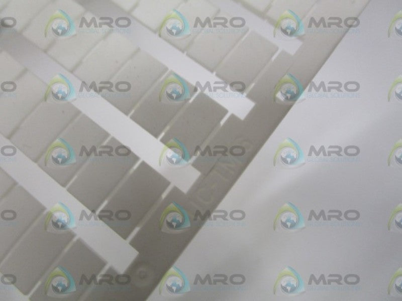 LOT OF 10 PHOENIX CONTACT UC-TM 6 TERMINAL BLOCK MARKERS NSMP