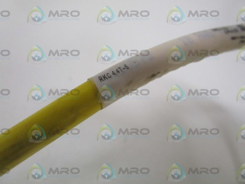 TURCK RKC 4.4T-6 MOLDED CORDSET UNMP