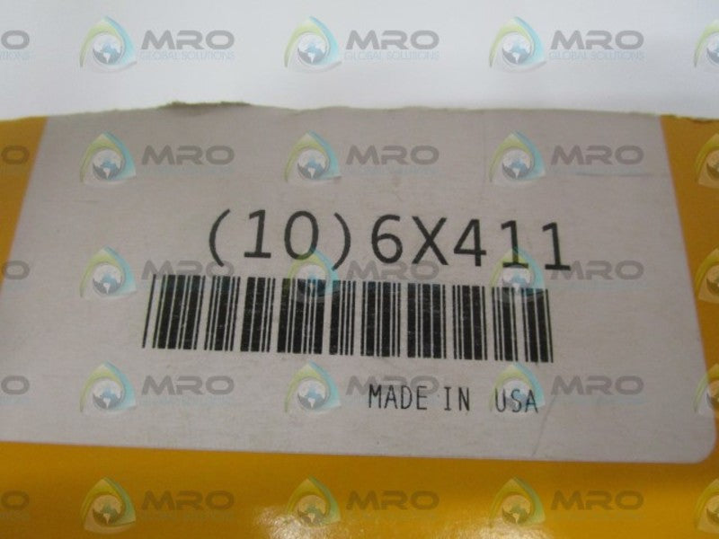 LOT OF 11 PARKER 6X411 BRASS HOSE BARB 1/2" NSMP