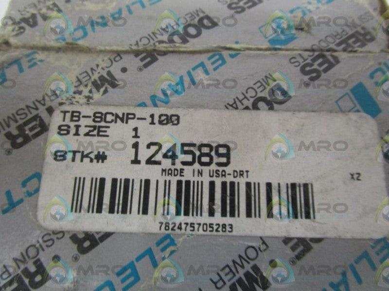 RELIANCE ELECTRIC TB-8CNP-100 BALL BEARING PILLOW BLOCK NSMP