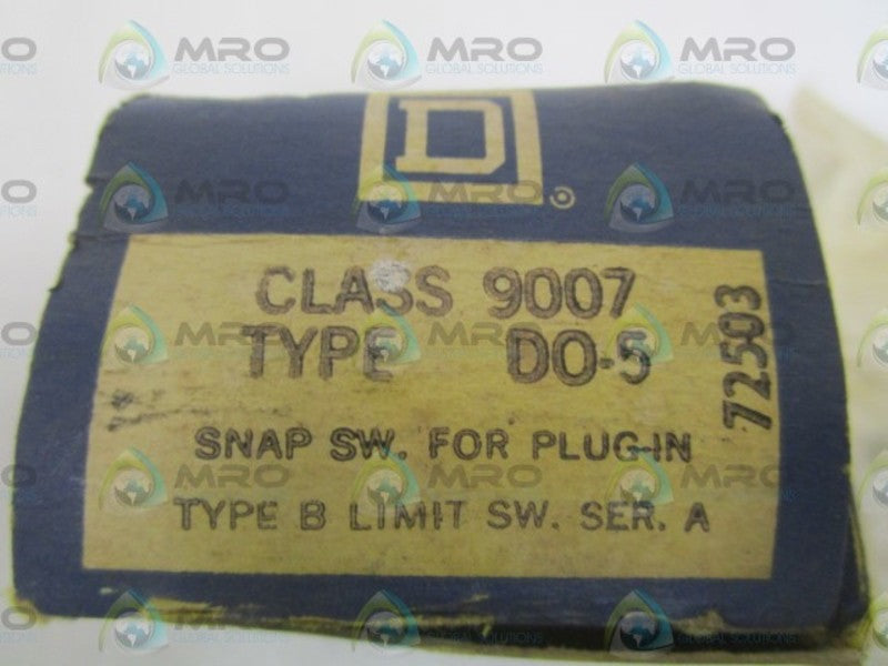 SQUARE D 9007-DO-5 SNAP SWITCH NSMP