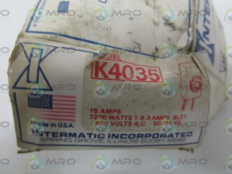 INTERMATIC K4035 POSITION MOUNTING NSMP