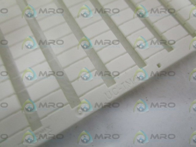 LOT OF 12 PHOENIX CONTACT UC-TM 6 TERMINAL BLOCK MARKERS NSMP
