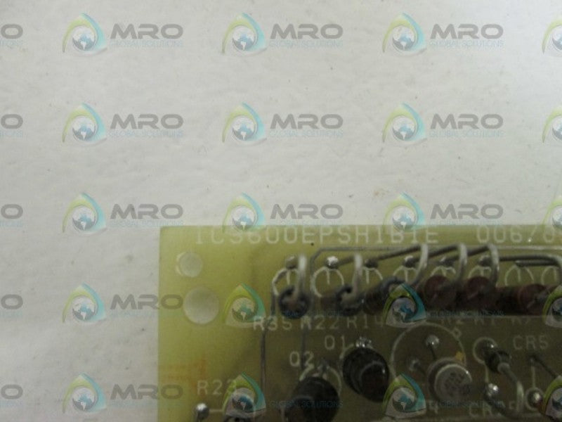 GENERAL ELECTRIC PCB BOARD IC3600EPSH1B1E NSMP