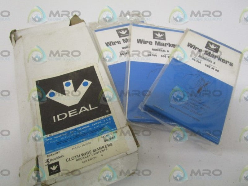 LOT OF 3 IDEAL 44-144 NSMP