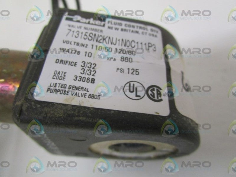 PARKER 7C111P3261SHF7 UNMP
