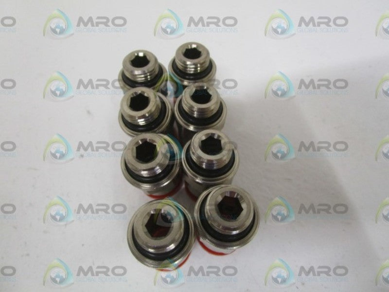 LOT OF 8 NORGREN C02251028 1/4" NSNP