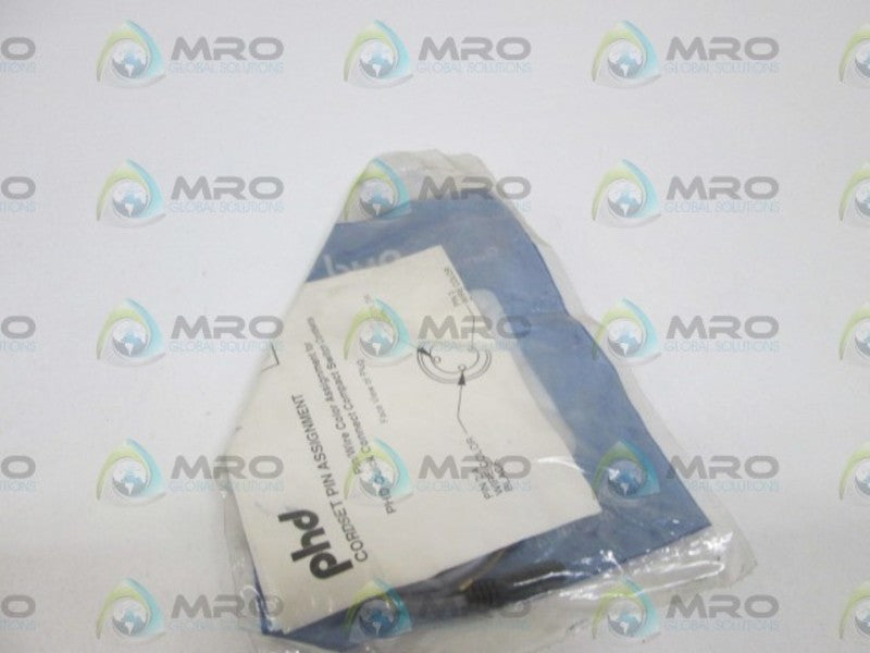 LOT OF 2 PHD CORDSET FOR SENSORS 17533-00-02 NSMP