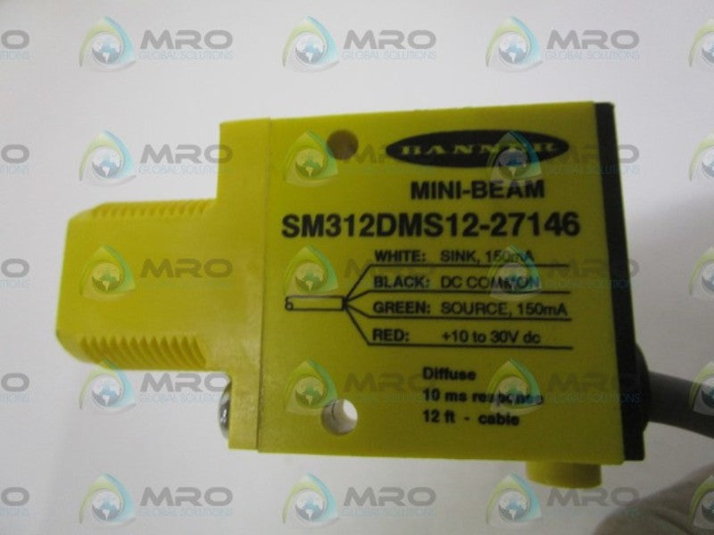 BANNER SM312DMS12-27146 (AS PICTURED) NSNP