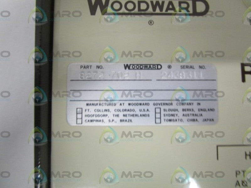 WOODWARD 8272-702 H NSNP