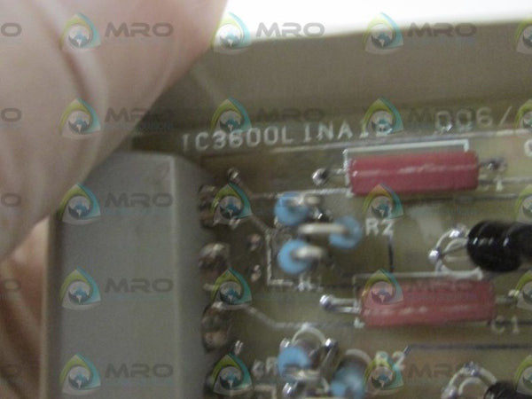 GENERAL ELECTRIC CIRCUIT BOARD IC3600LINA1B NSMP