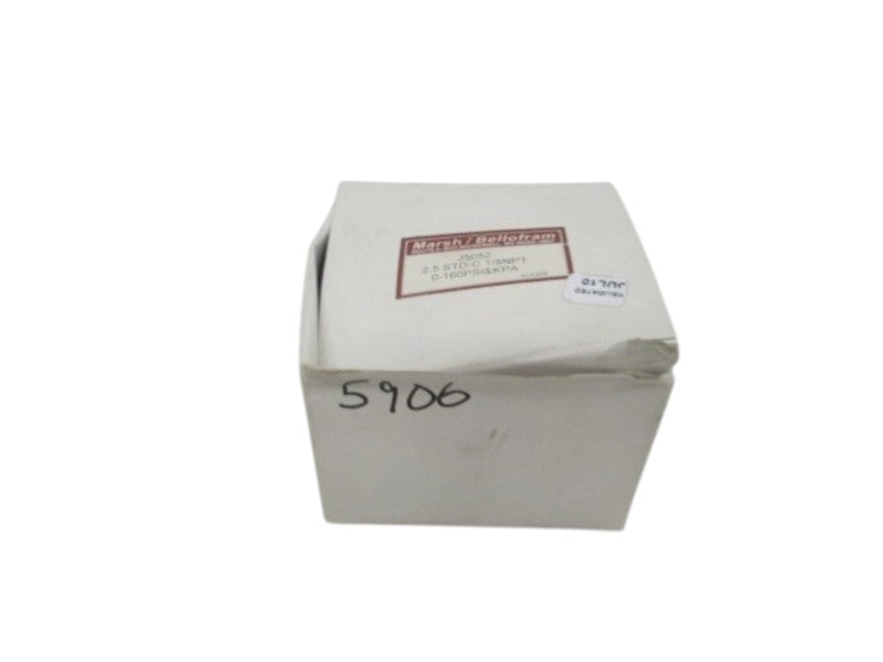 MARSH/BELLOFRAM PRESSURE GAUGE 2.5" 0-160PSI J5052 NSMP