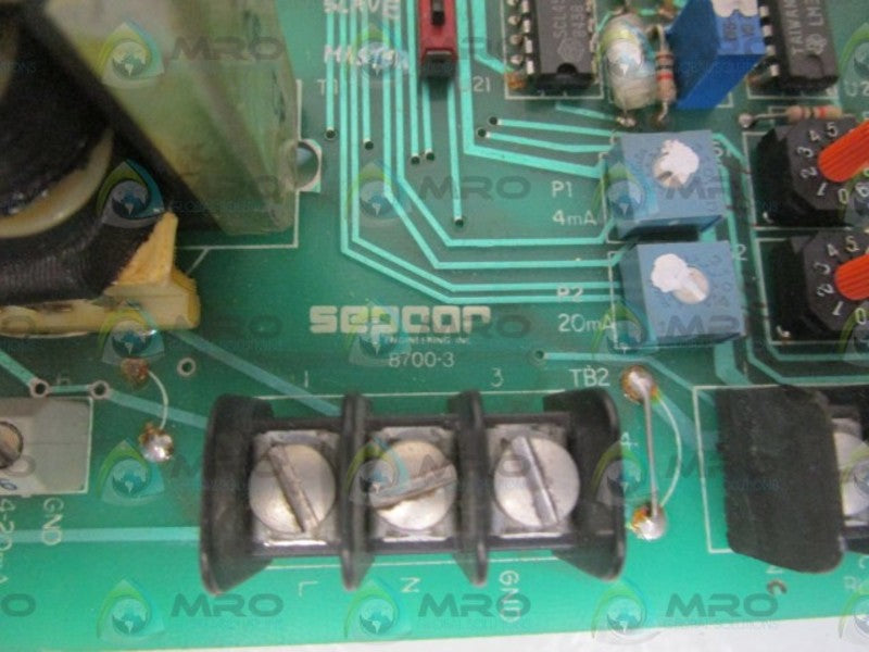 SEPCOR 8700-3 BOARD UNMP