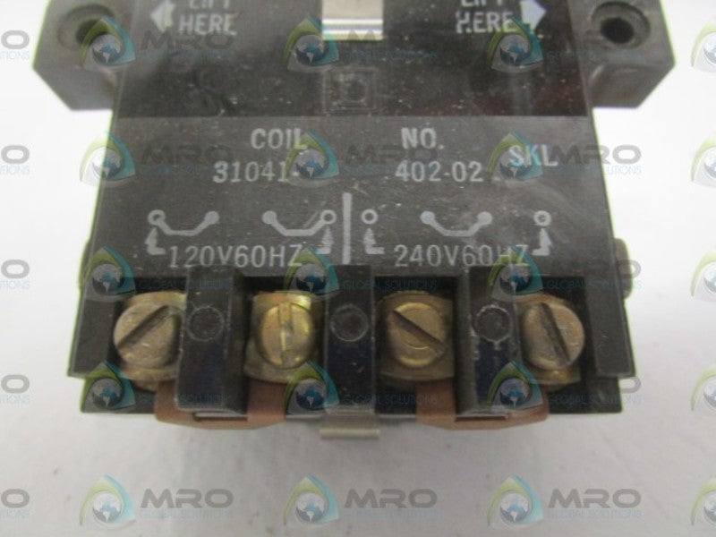 SQUARE D 31041-402-02 120/240V UNMP