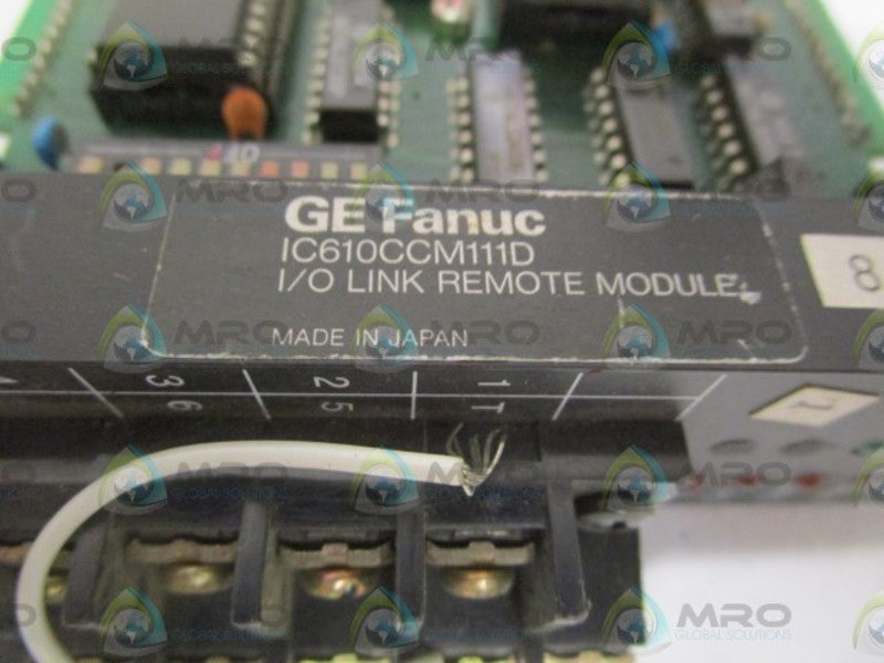 GE FANUC IC610CCM111D UNMP