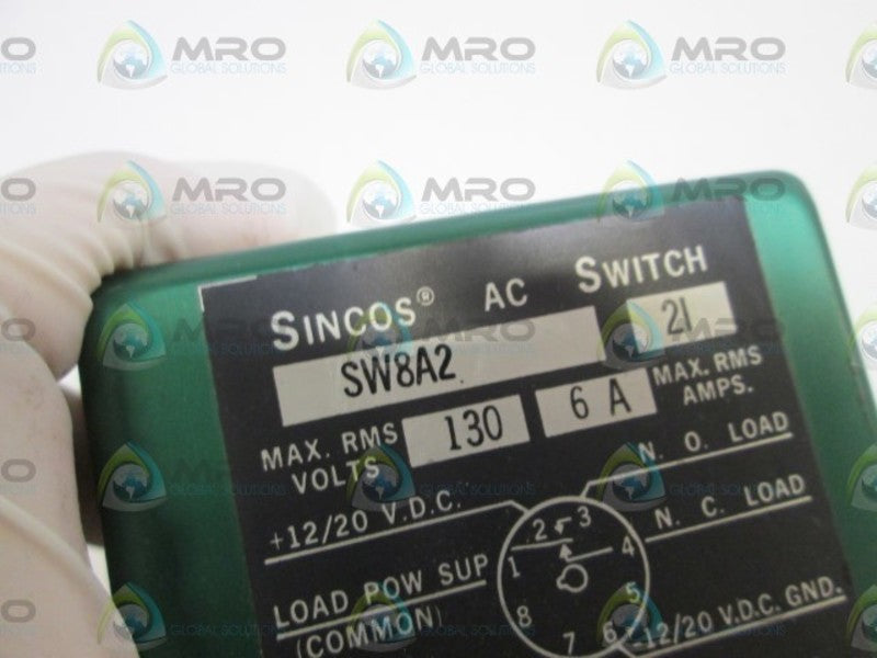 SINCOS AC SWITCH SW8A2 UNMP