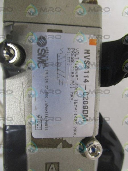 SMC NVS4114-0209DM UNMP