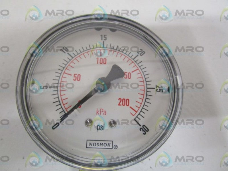NOSHOK 25-100-30 1/4" 0-30PSI NSMP