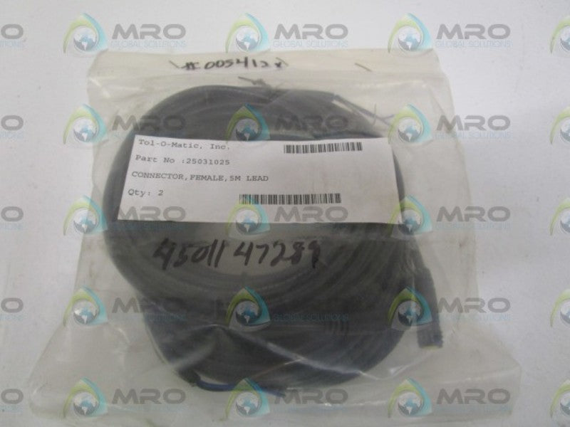 LOT OF 2 TOL-O-MATIC 25031025 NSMP