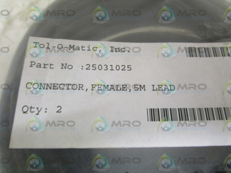 LOT OF 2 TOL-O-MATIC 25031025 NSMP