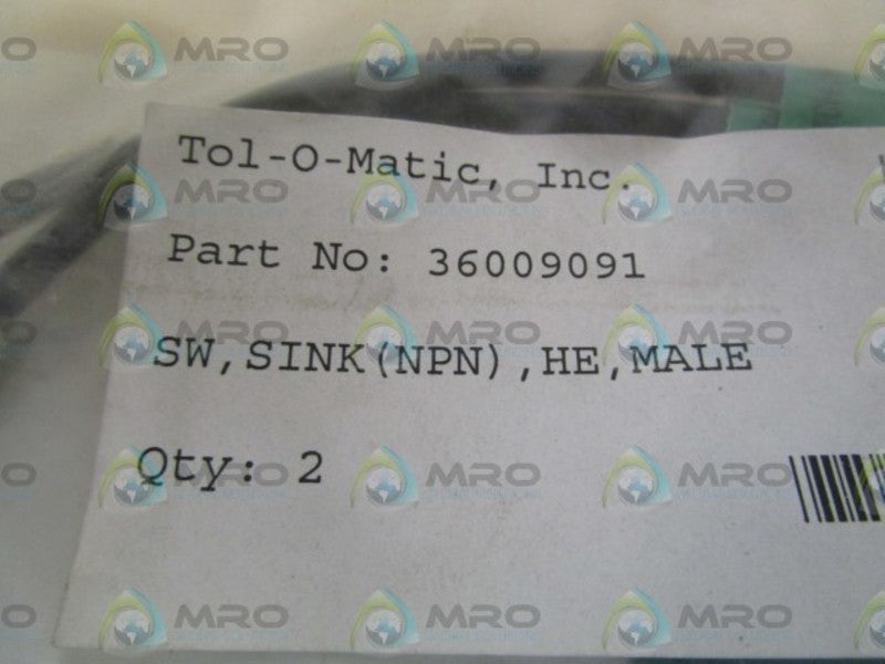 LOT OF 2 TOL-O-MATIC 36009091 NSMP
