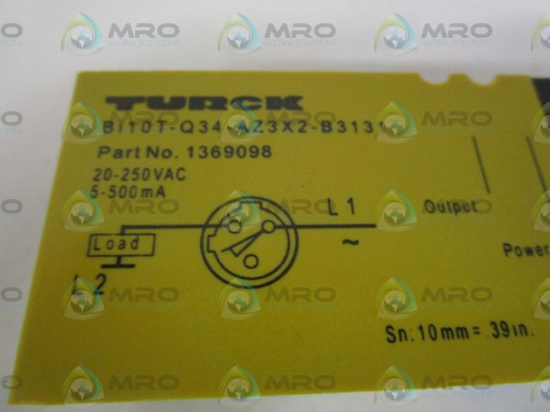 TURCK BI10T-Q34-AZ3X2-B3131 NSMP