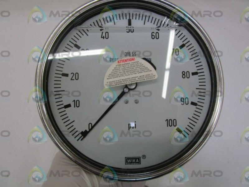 WIKA S31603 0-100PSI NSNP