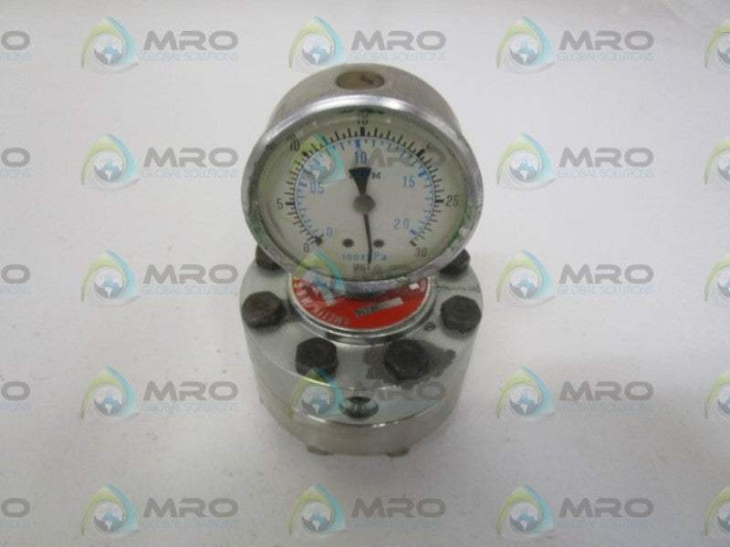 WIKA SB 316LSTSTL 0-30PSI UNMP