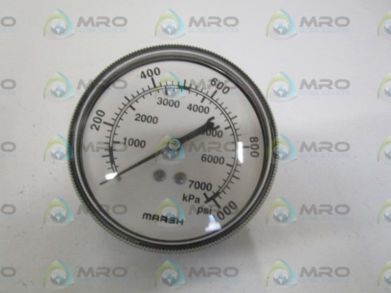 MARSH INSTRUMENT J8672 0/1000PSI NSMP