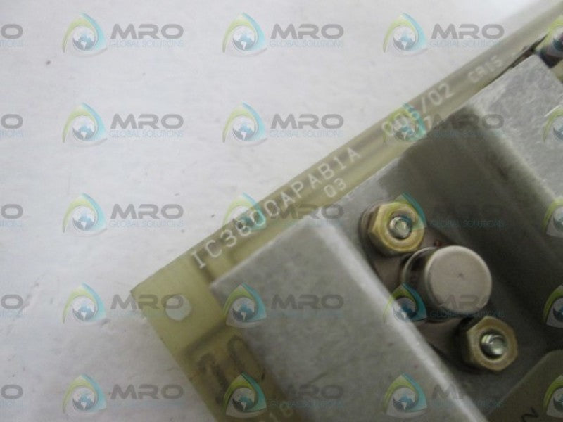 GE FANUC POWER AMPLIFIER CARD IC3600APAB1A UNMP