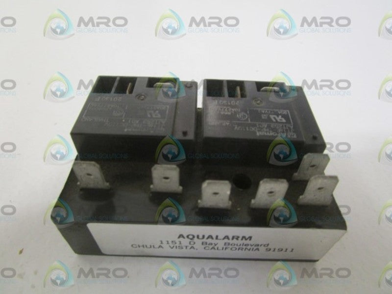 LOT OF 2 AROMAT JT1AE-TMP-DC110V RELAY AQUALARM UNMP