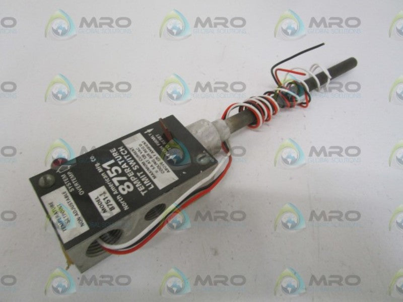 NORTH AMERICAN  8751 TEMPERATURE LIMIT SWITCH NSNP