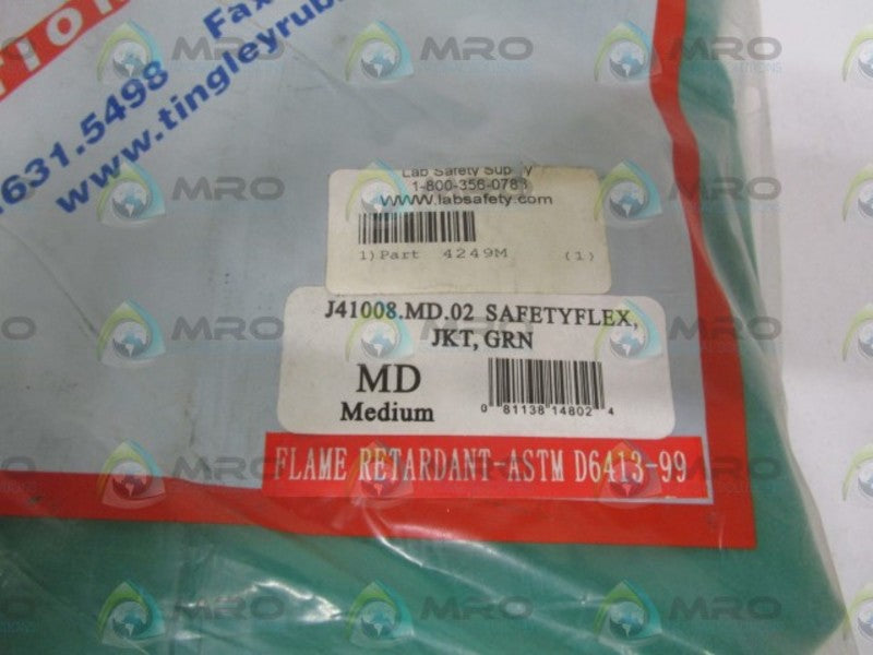 TINGLEY J41008.MD.02 GREEN JACKET SAFETYFLEX (MEDIUM) NSMP