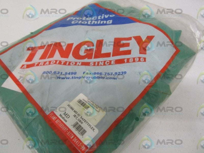 TINGLEY J41008.MD.02 GREEN JACKET SAFETYFLEX (MEDIUM) NSMP