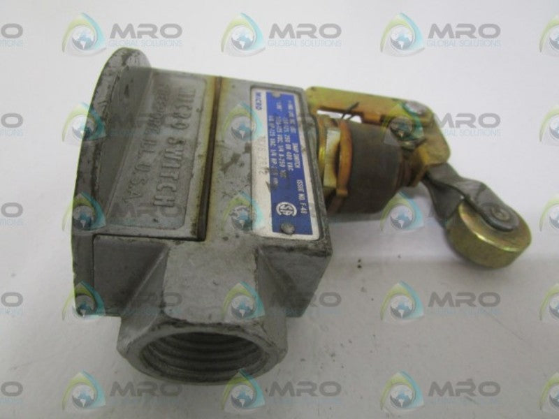 MICRO SWITCH BZV6-2RN2 LIMIT SWITCH (GREY) UNMP