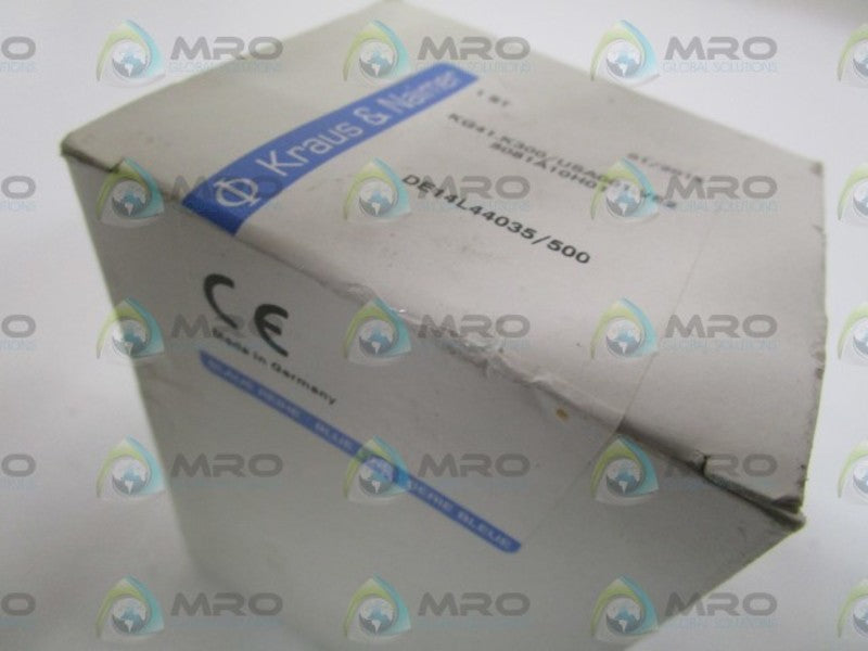 KRAUS & NAIMER KG41.K300/USA001.VE2 DISCONNECT SWITCH NSFS