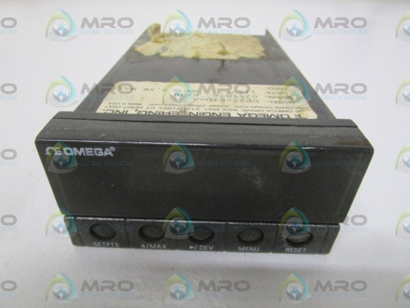 OMEGA DP25-RTD-A TEMPERATURE CONTROLLER UNMP