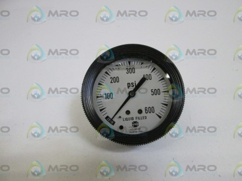USG PRESSURE GAUGE 0-600 PSI 136330  NSMP